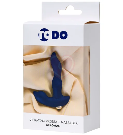 Вибростимулятор простаты ToDo Stroman синий фото 3