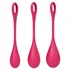 Набор из 3 вагинальных шариков Satisfyer Yoni Power 1 розовый фото 3