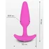 Маленькая анальная вибропробка Gvibe Gplug XS фото 4