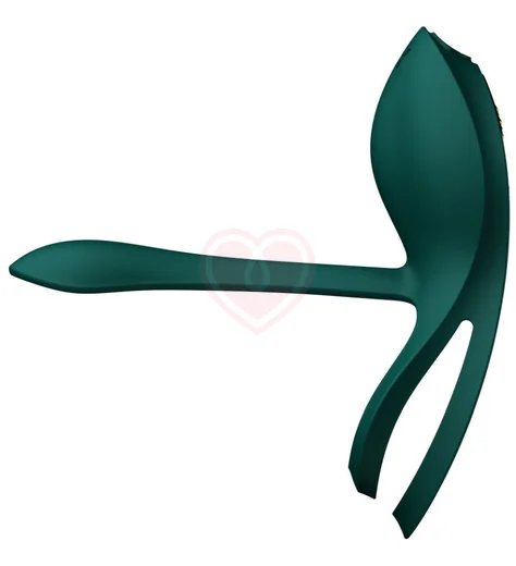 Эрекционное кольцо с вибрацией и пультом дистанционного управления Zalo Bayek зелёное фото 2