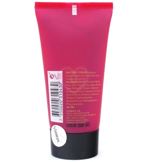 Разогревающий крем для женщин Viamax Warm Cream 50 мл фото 2