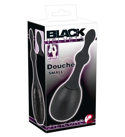 Анальный душ-стимулятор Black Velvets малый фото 3
