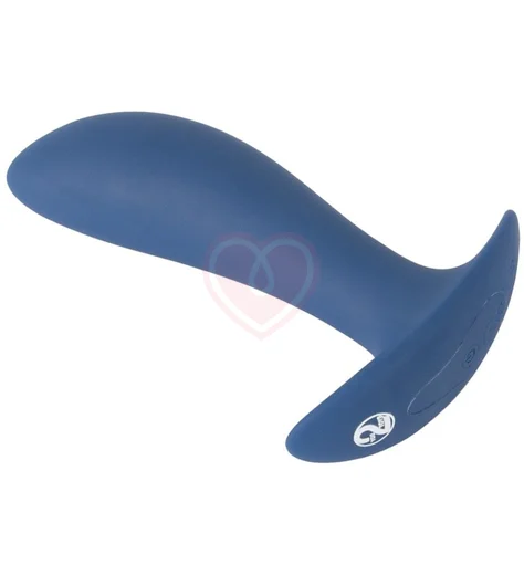 Анальный стимулятор с пультом управления Vibrating Butt Plug синяя фото 3