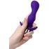 Анальная вибропробка A-Toys Vibro Anal Plug L фиолетовая фото 3