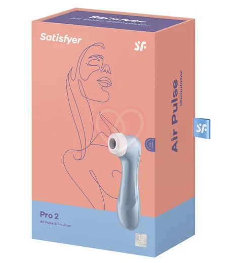 Вакуумный клиторальный стимулятор Satisfyer Pro 2 Generation 2 голубой фото 5