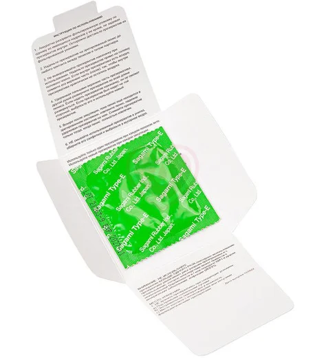 Утончённые рельефные презервативы Sagami Xtreme Type-E 1 шт фото 6