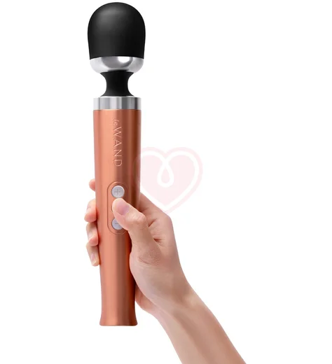 Вибромассажёр Le Wand Die Cast розовое золото фото 6