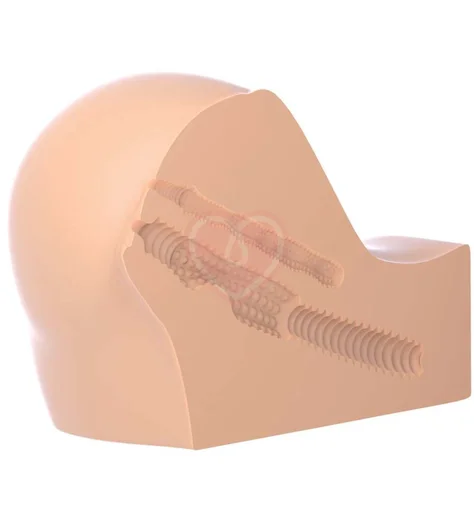 Мастурбатор с двумя отверстиями Fuck Me Silly To Go Petite Fantasy Bubble Butt фото 3