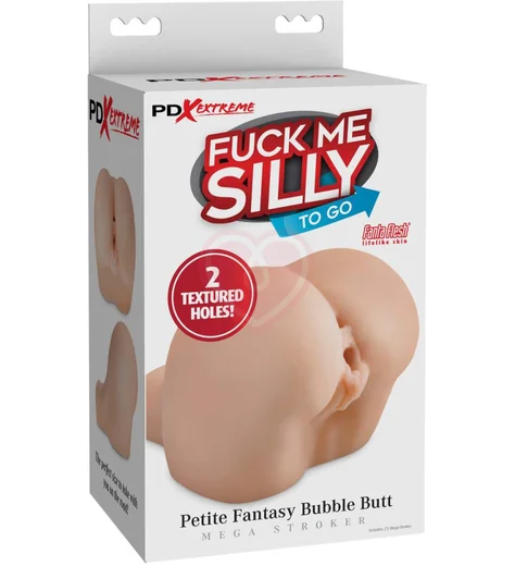 Мастурбатор с двумя отверстиями Fuck Me Silly To Go Petite Fantasy Bubble Butt фото 7