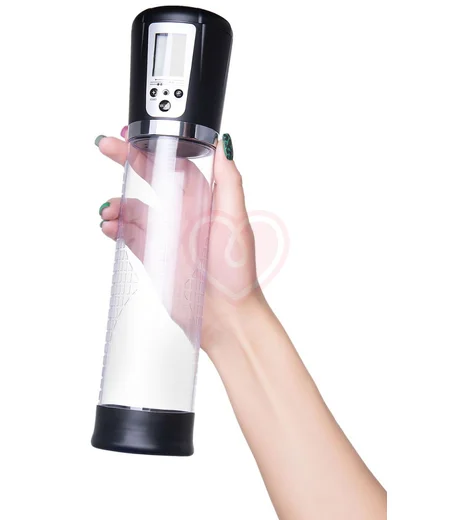 Автоматическая помпа для увеличения члена Sexus Men Expert Alrik чёрная фото 3