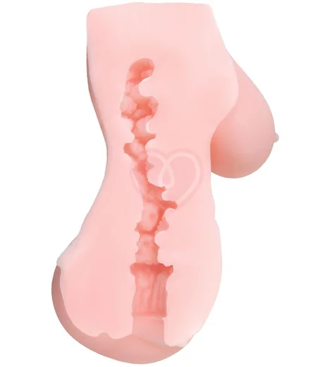 Мастурбатор вагина и грудь Toyfa Juicy Pussy Babycakes телесный фото 3