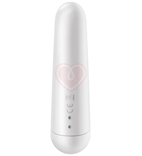 Вибропуля со скошенным кончиком Satisfyer Ultra Power Bullet 3 белая фото 4