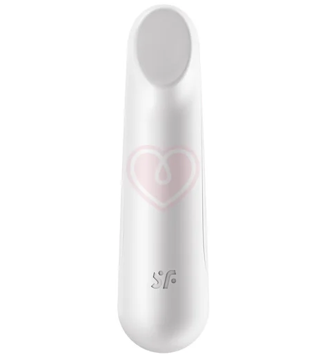 Вибропуля со скошенным кончиком Satisfyer Ultra Power Bullet 3 белая фото 5