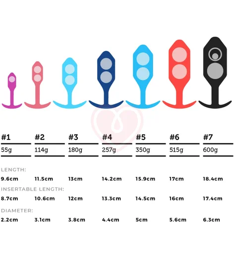 Утяжелённая анальная пробка для ношения b-Vibe Snug Plug 6 большая красная фото 8