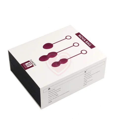 Набор из 3 вагинальных шариков Svakom Nova Ball фиолетовый фото 2