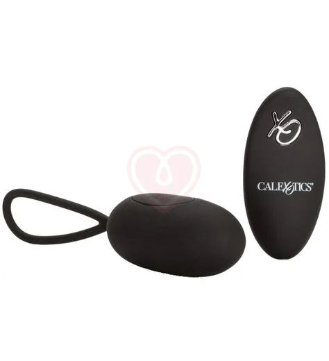 Виброяйцо с пультом управления Silicone Remote Egg чёрное фото 8