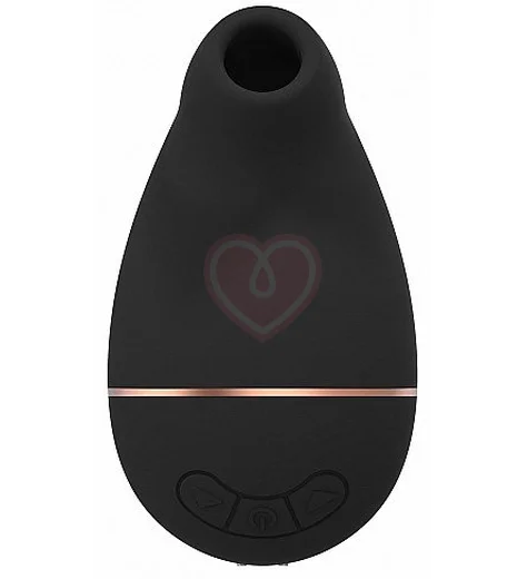 Бесконтактный клиторальный стимулятор Irresistible Kissable чёрный фото 2