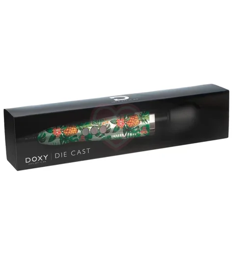 Вибромассажёр в алюминиевом корпусе Doxy Die Cast Ананасы фото 3