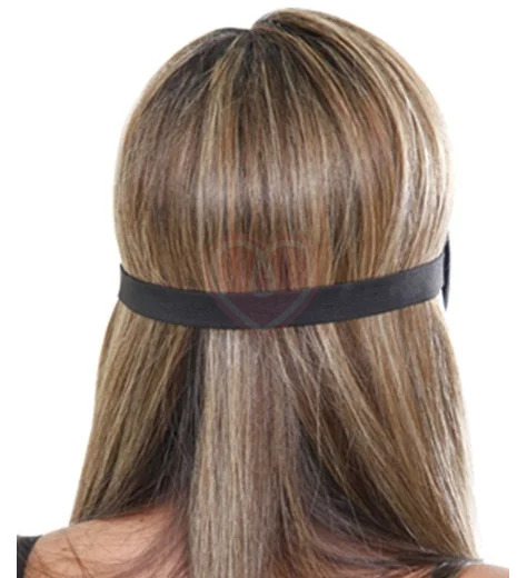 Маска на глаза Deluxe Fantasy Love Mask черная фото 4