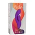 Вибратор с клиторальным кончиком Stella Liquid Silicone Dual Pleaser фиолетовый фото 6