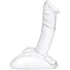 Стеклянный фаллоимитатор на подставке Rideable Standing Glass Cock With Stability Base фото 7