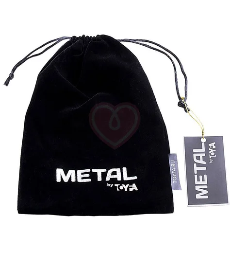 Стальной бондаж для члена с 6 кольцами Toyfa Metal серебристый фото 4