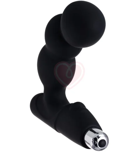 Вибростимулятор простаты с загнутой головкой Erotist Fourth чёрный фото 2