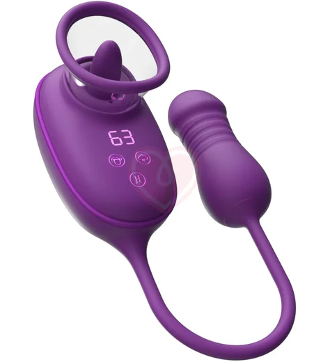 Вакуумный стимулятор клитора Amovibe Nebula Orbit с ротацией и вибрацией фото 3