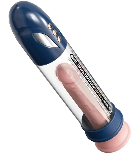 Мужская вакуумная помпа с режимом всасывания Max Boost Pro Flow синяя фото 4