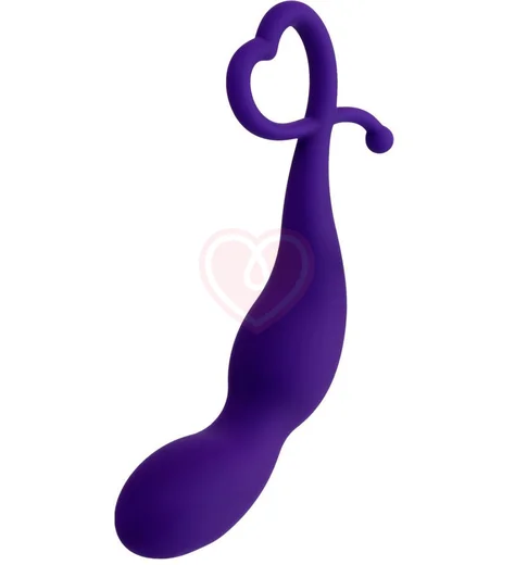 Анальная пробка с волнообразным рельефом ToDo by Toyfa Wlap фиолетовая фото 2