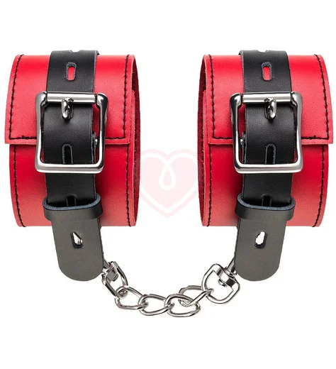 Ножные оковы Toyfa Theatre красные фото 2