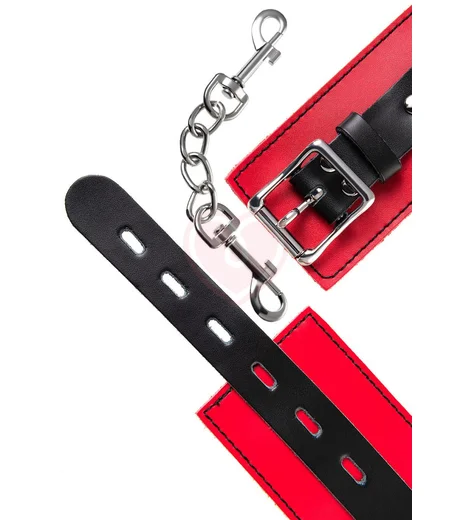 Ножные оковы Toyfa Theatre красные фото 6