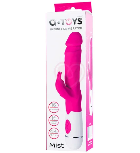 Вибратор-кролик A-Toys by Toyfa Mist розовый фото 7