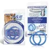 Набор из двух синих колец разного диаметра Silicone Cock Ring Set фото 3
