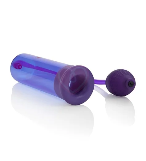 Простая вакуумная помпа E-Z Penis Pump фиолетовая фото 4