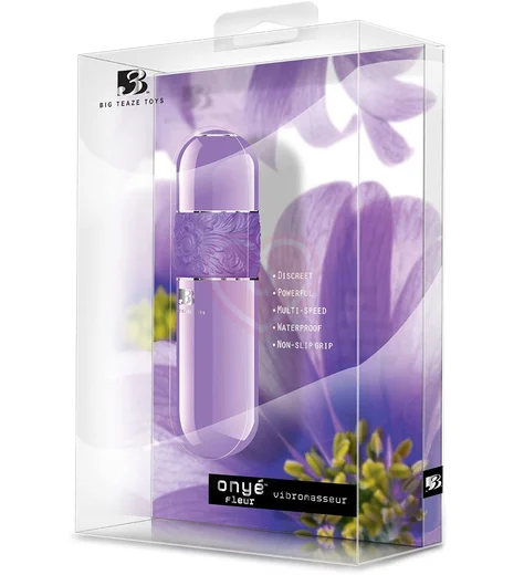 Мини-вибратор Onye Fleur фиолетовый фото 3