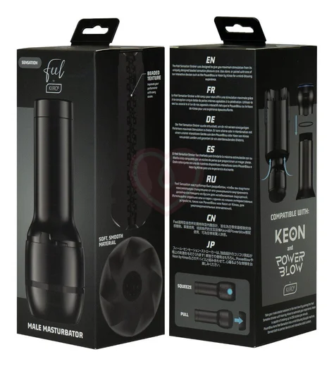Мастурбатор Kiiroo FeelSensation Stroker черный фото 5
