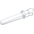 Прямой двусторонний стеклянный фаллоимитатор Glas Classic Handblown фото 3