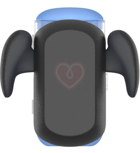 Робот-мастурбатор с вибрацией и нагревом Amovibe Black Knight Massaging Beads фото 5