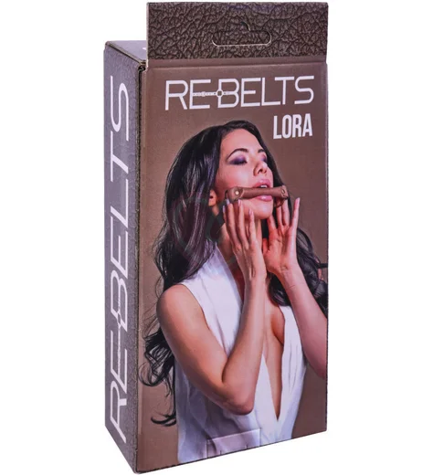 Кляп-трензель Rebelts Lora Brown коричневый фото 2