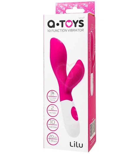 Вибратор-кролик A-Toys by Toyfa Lilu розовый фото 5