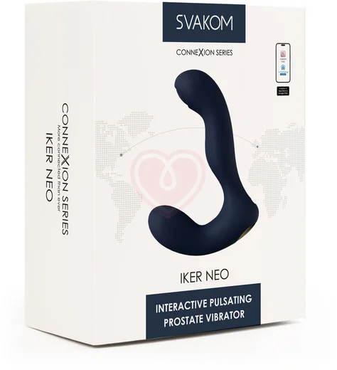 Интерактивный массажёр простаты с вибрацией и пульсацией Svakom Iker Neo фото 6