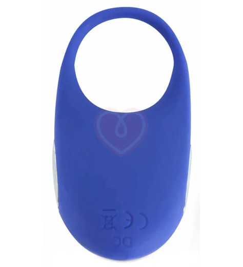 Виброкольцо Thor Cockring Blue синее фото 4