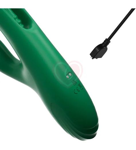 Вибратор кролик Amovibe Zenora зелёный фото 6