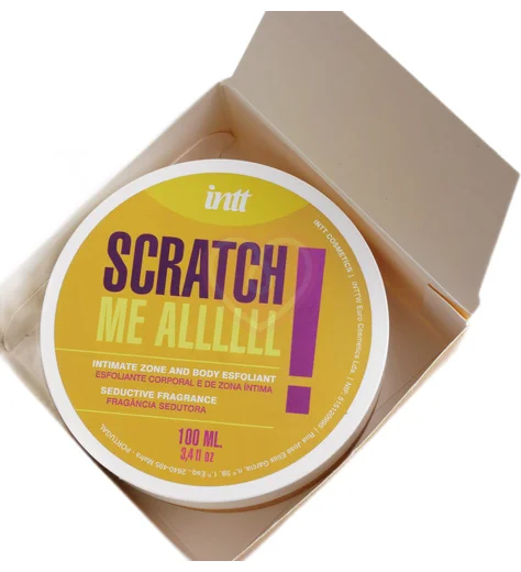 Скраб для тела Intt Scratch Me Allllll с цветочно-фруктовым ароматом 100 мл фото 3