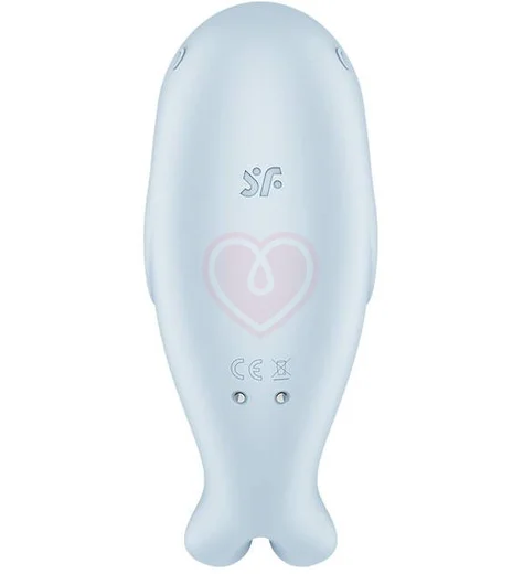 Вакуумно-волновой вибростимулятор Satisfyer Seal You Soon голубой фото 5