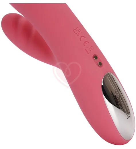 Вибратор-кролик с пульсацией Svakom Avery розовый фото 7