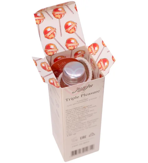 Эликсир для орального секса Juleju Triple Pleasure Французская карамель 130 г фото 5