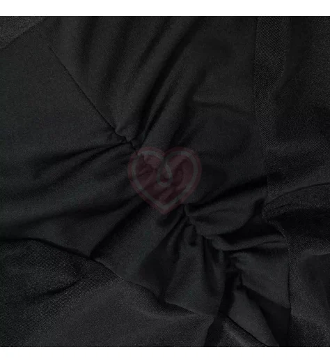 Трусики-шорты с кольцом для страпона Strap-On-Me Harness Halo чёрные фото 4