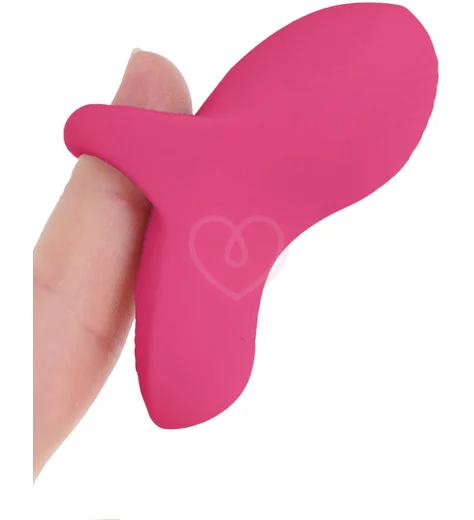 Мини-вибратор на палец Fuzu Sensa Skin Activated Vibe розовый фото 3